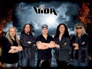 Vida Ferenc a Vida Rock Band-el (Fotó: HammerWorld Magazin)