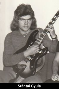 Szántai Gyula: gitár (1974–1979)